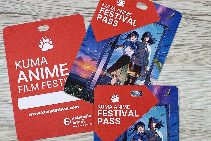 lanyards badges met ovaal gat bovenaan, voor anime festival